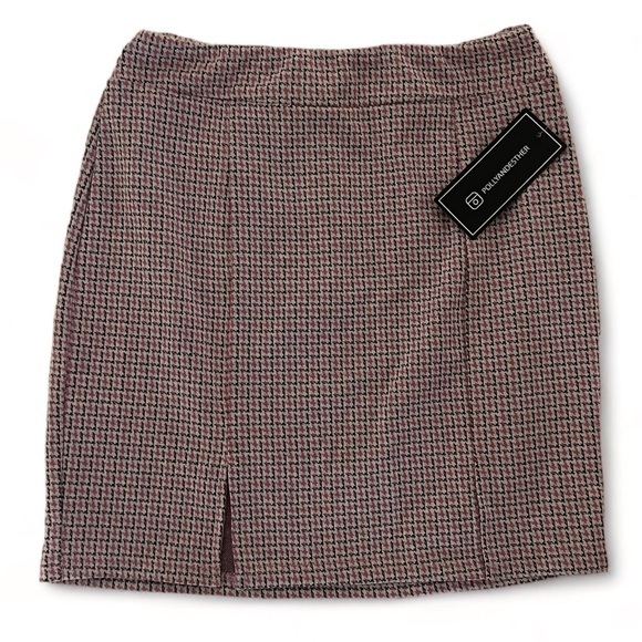 Just Polly Gray Miniskirt Size M JX10502 - Picture 2 of 5